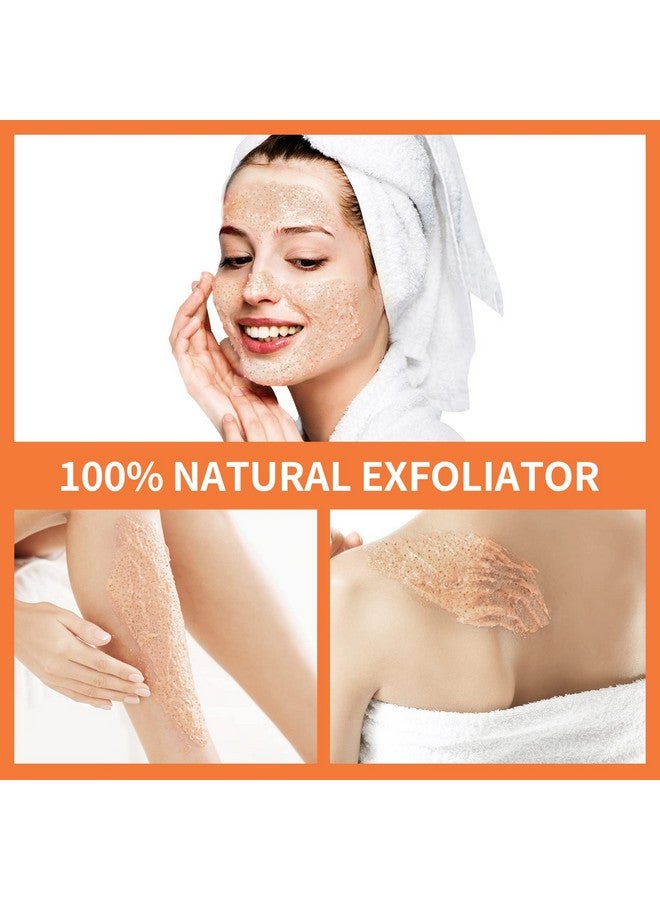 YAFUSIPE Face Scrub Exfoliating Face Wash Vitamin C Facial Scrub Exfoliating Microdermabrasion Facial Scrub Face Exfoliate Exfoliator For Blackheads Ingrown Hair Preshave Soften Kp Bump Eraser Body Scrub 3.5Oz - Image 3