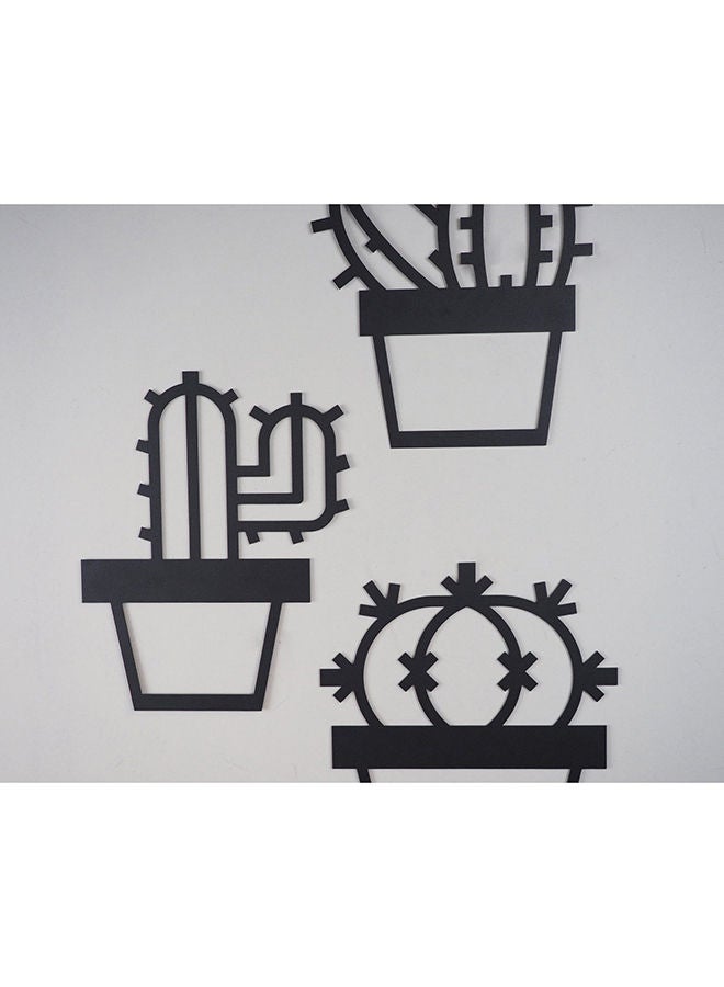 Set Of 3 Cactus Wall Decor  - Image 4