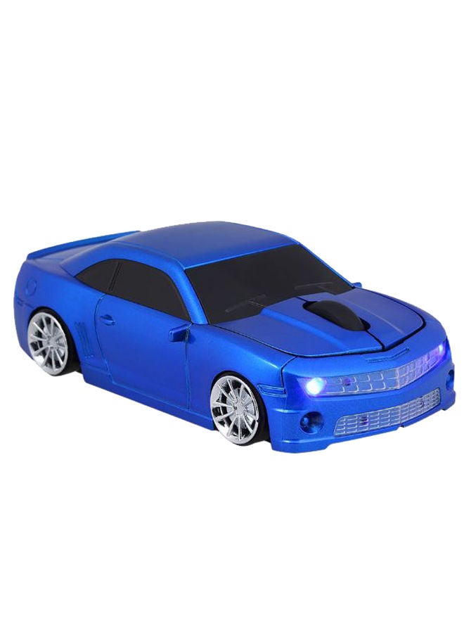 NIBEMINENT Car Shaped Wireless Optical Mouse Blue 