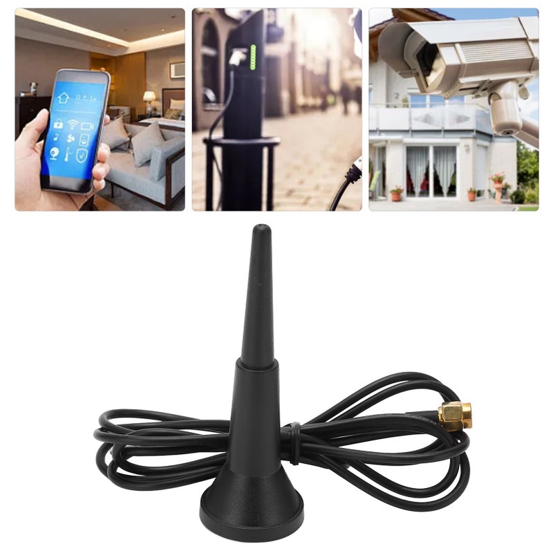 2 قطعة من الهوائيات الرقمية المقاومة للماء 2G 3G للخارج ومتجهة جميع الاتجاهات مع قاعدة مغناطيسية وملف ضمادة لطرق GSM و GPRS - Image 1