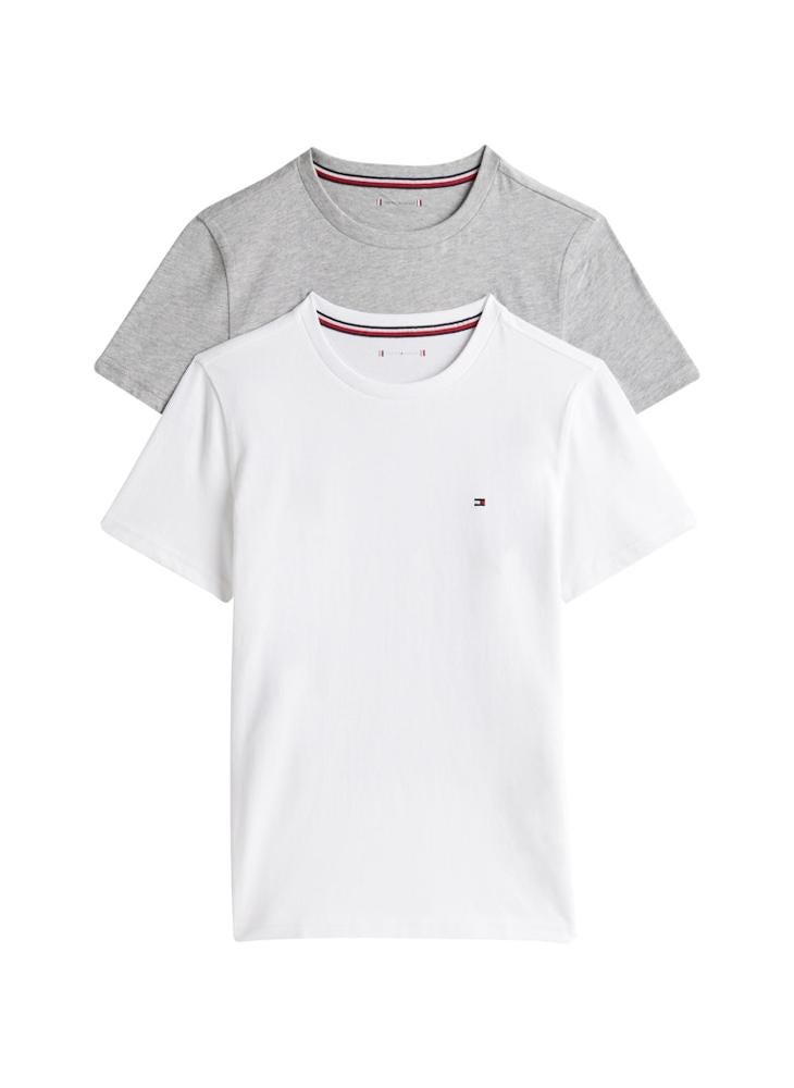 TOMMY HILFIGER Kids 2 Pack Short Sleeve T-Shirt  - Image 1