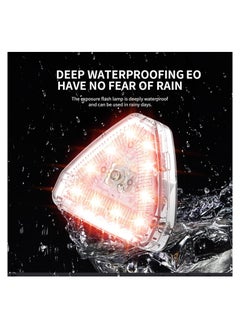 SYOSI 2PCS Wireless LED Strobe Light with Remote, High Brightness 7 Colors USB Rechargeable Flashing Lights for Car, Trucks, Motorcycle, Bike, Vehicles, Drone, Riding Anti-Collision Night Signal (Upgraded)  - Image 3
