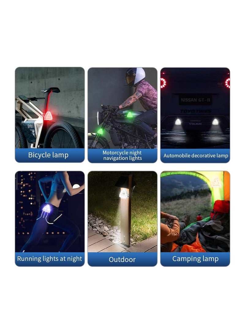 SYOSI 2PCS Wireless LED Strobe Light with Remote, High Brightness 7 Colors USB Rechargeable Flashing Lights for Car, Trucks, Motorcycle, Bike, Vehicles, Drone, Riding Anti-Collision Night Signal (Upgraded) - Image 5