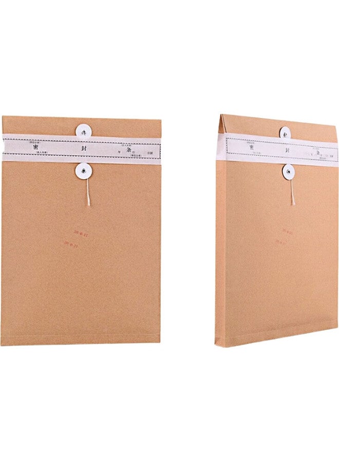 Tango File Sealing Strips 290*50Mm/100 Pieces, Bid Document Bag Sealing Strips, Document File Bag Sealing Strips, Self-Adhesive, No Glue Required - Image 2