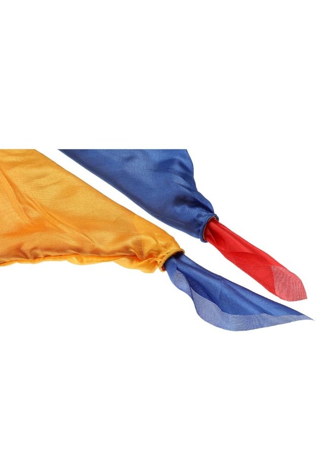 Hestya Scarves Color Changing Silk Hanky Props Scarf for Trick Streets(2 Pieces) - Image 2