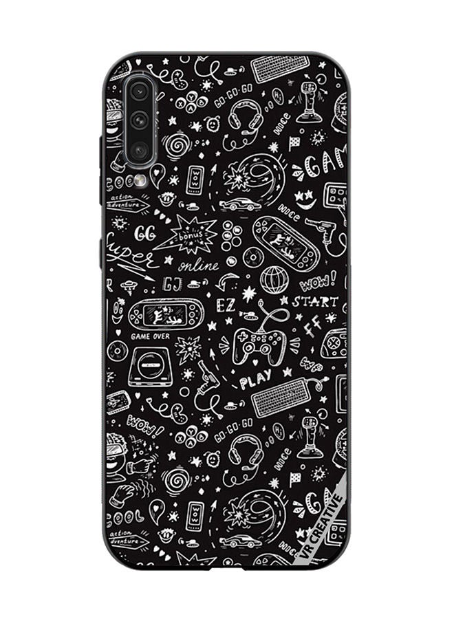 VR CREATIVE Protective Case Cover For Samsung Galaxy A50/A50s Layer Design Multicolour - Image 1