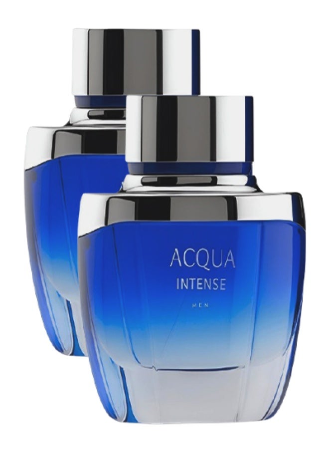 DELONGPRE 2 Pieces Acqua Intense Perfume 100ml EDP - Image 1