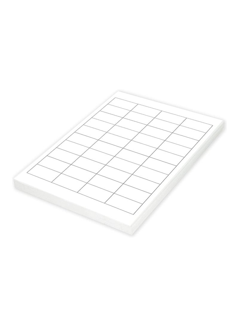 Agipa 100-Sheet Multipurpose Label White - APLA101114 - Image 2