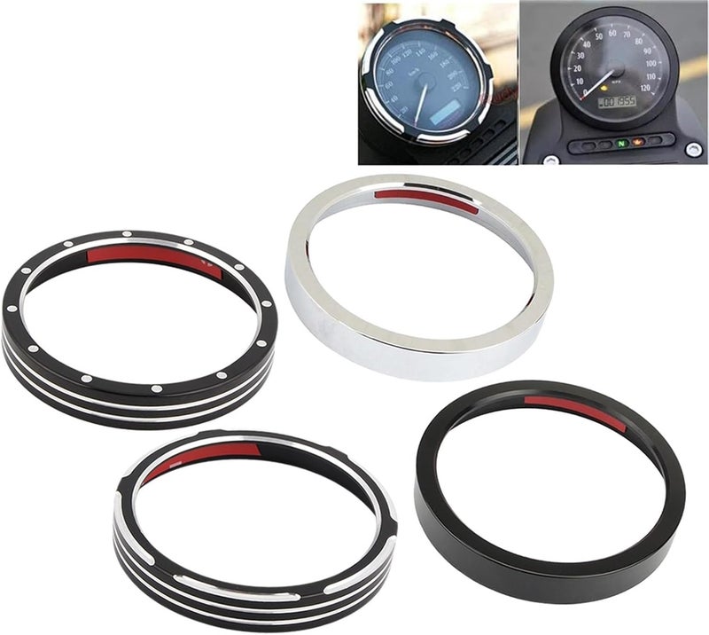 Wivplex Motorcycle Speedometer Trim Ring - Image 3