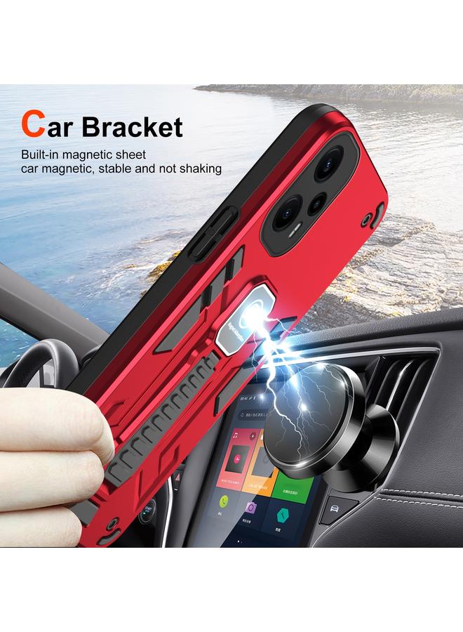 erorex Case For Xiaomi Poco F5 5G Shockproof Holder Phone Case - Image 4