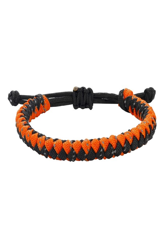 JENDEAR SHINE Paracord Bracelet for Men, Hand Braided Rope Bracelet Waterproof Adjustable, Sailing Surfing Outdoor Hiking - Image 1