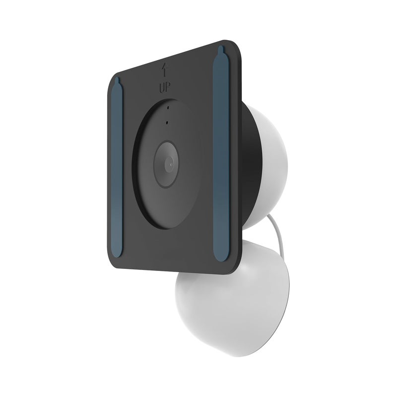 Holicfun Window Mount for Google Nest Cam Indoor Wired (2nd & 3rd Gen), Black - Image 1