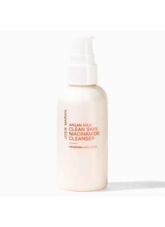 josie maran Argan Milk Clean Skin Niacinamide Cleanser Dissolves Makeup Without Chemcails (118 Ml ;4 Fl. Oz.)  - Image 1