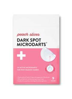 Peach Slices Peach Slices Dark Spot MicroDarts | For Dark Spots, Post-Blemish Redness | Self-Dissolving | Niacinamide, Vitamin C, Hyaluronic Acid, and Cica | Vegan | Cruelty Free | 9 Patches 