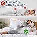 MedCline Shoulder Relief System Bed Wedge Pillow for Shoulder Pain Relief Therapeutic Body Pillow with Insert and Covers Inclined Sleep Position with Arm Pocket SmallMedium for 59 and Under - Image 4