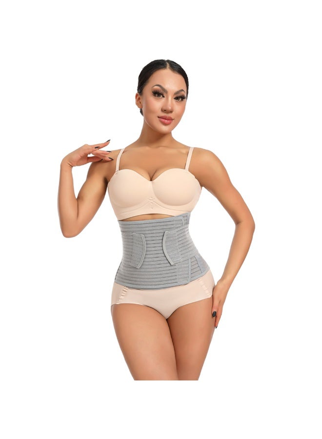 Postpartum Waist Trainer Belt For Women High Elastic Waist Trimmer Ab Belt Tummy Control Body Shaper Corset - Image 3
