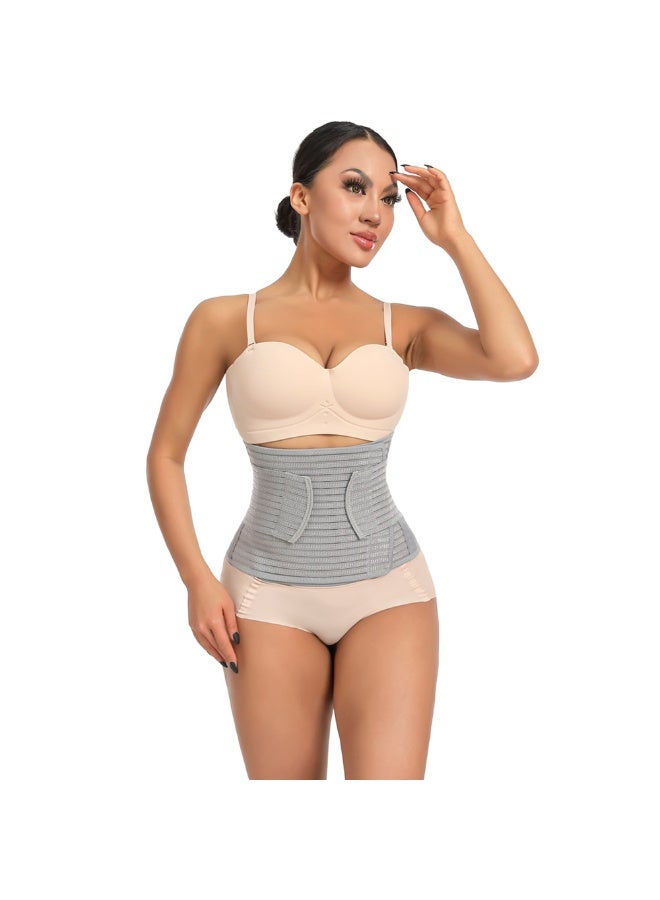 Postpartum Waist Trainer Belt For Women High Elastic Waist Trimmer Ab Belt Tummy Control Body Shaper Corset - Image 2