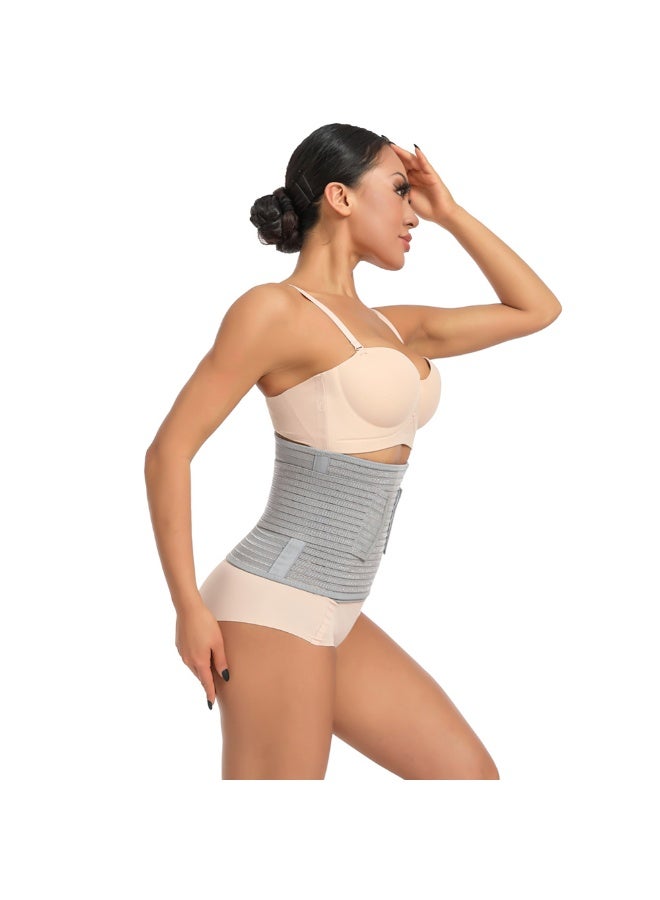 Postpartum Waist Trainer Belt For Women High Elastic Waist Trimmer Ab Belt Tummy Control Body Shaper Corset - Image 4