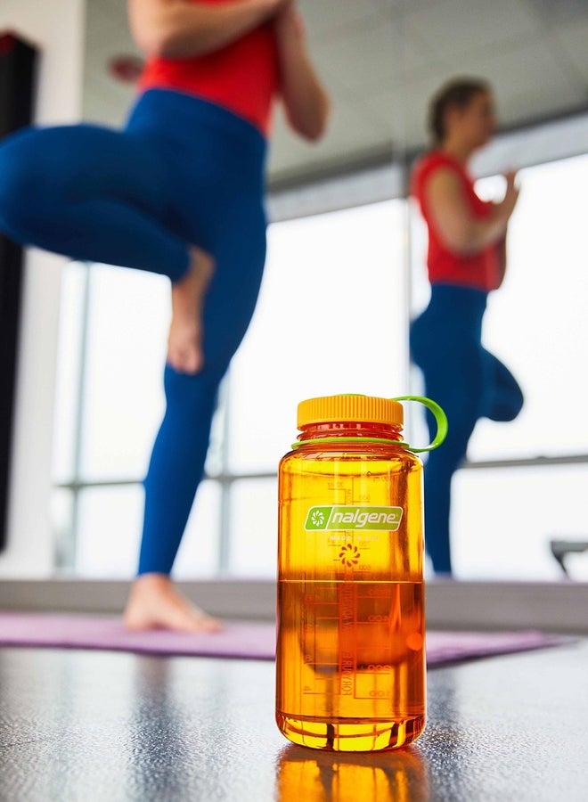 Nalgene 32oz Wide Mouth Clementine Sustain - Image 4