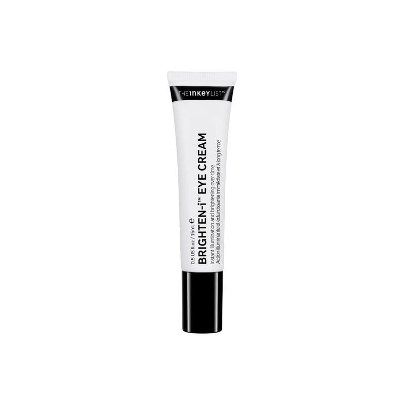 The INKEY List Brighten-I Eye Cream, Under-Eye Cream Helps Reduce Appearance of Dark Circles and Boost Skinâ€™s Glow, Makeup Under-Eye Primer, 0.50 fl oz - Image 1