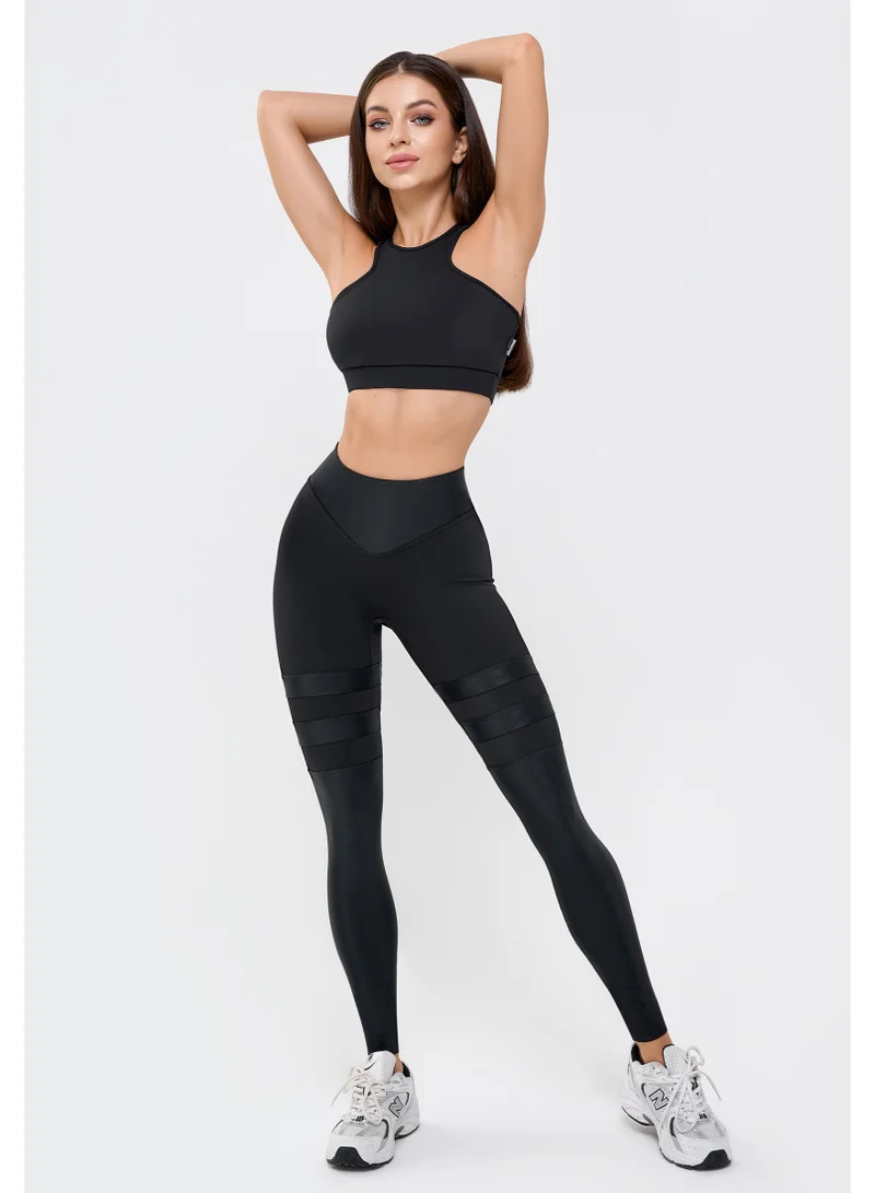 Bona Fide Windy Top Black Bona Fide Sport Bras for Women - High Impact Sports Bras with High Support for Womens - Designed for Gym, Running and Fitness for Women | Best Price UAE