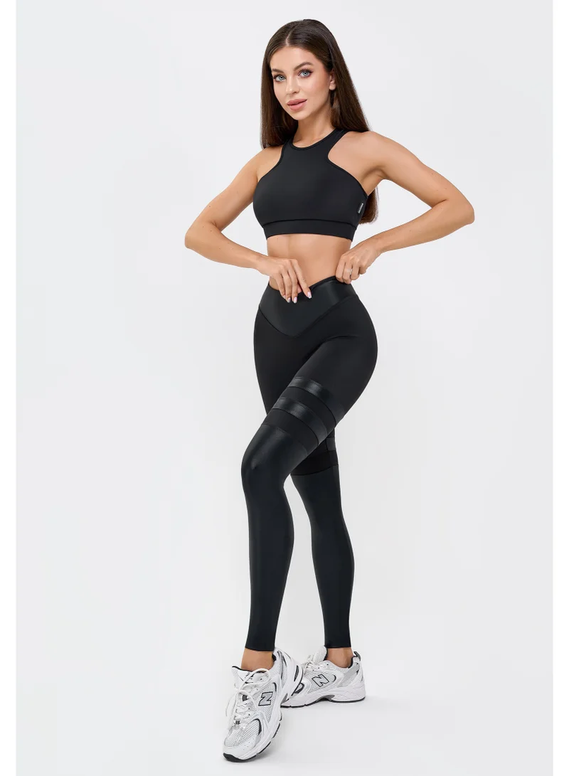 Bona Fide Windy Top Black Bona Fide Sport Bras for Women - High Impact Sports Bras with High Support for Womens - Designed for Gym, Running and Fitness for Women | Best Price UAE