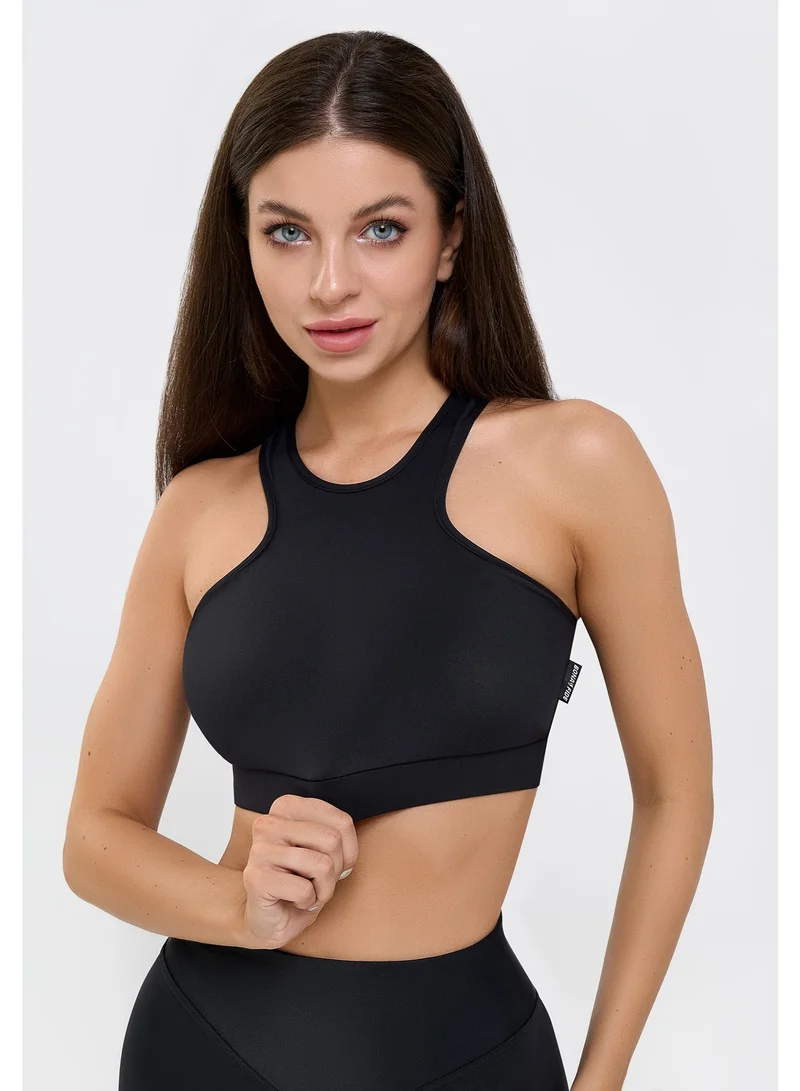 Bona Fide Windy Top Black Bona Fide Sport Bras for Women - High Impact Sports Bras with High Support for Womens - Designed for Gym, Running and Fitness for Women | Best Price UAE