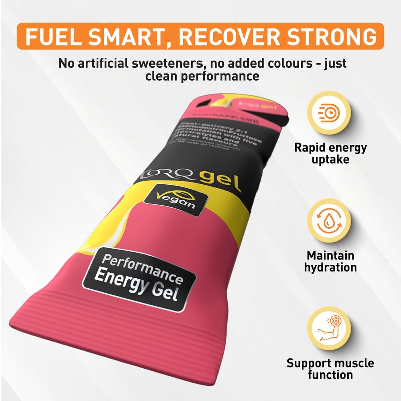 TORQ Running Gels with Electrolytes - 2:1 Maltodextrin: Fructose for Endurance Sports & Optimal Performance | Energy Gels for Running, Cycling & Marathons - 30g Carbs Per Gel | Apple Crumble 15 - Image 5