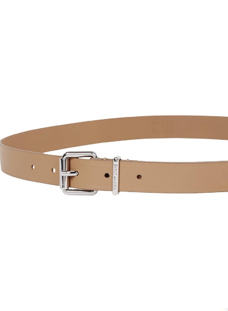TOMMY JEANS Debossed Logo Leather Belt  - Image 4