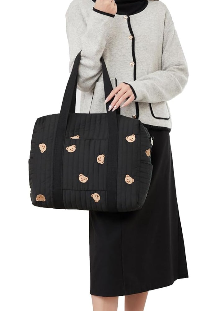 LORADI Medium Convertible Diaper Bag Tote - Image 2