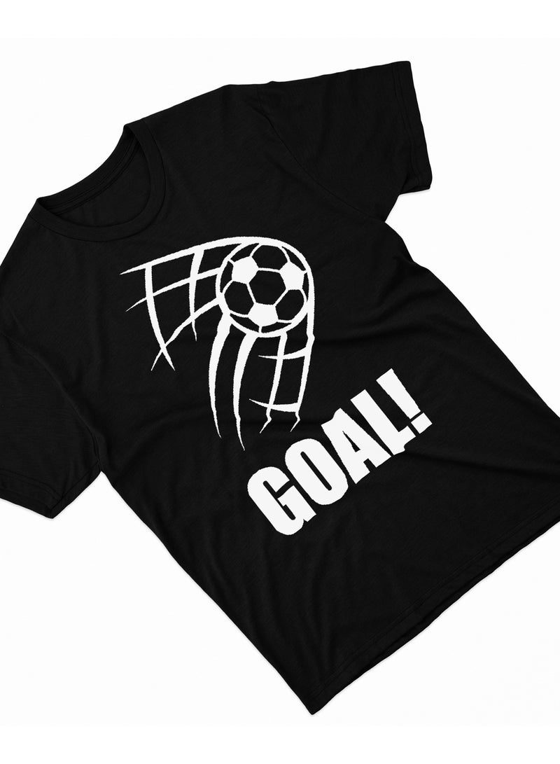 Fashion World Cotton T-shirt Printed with High-quality FOOTBALL - Image 2