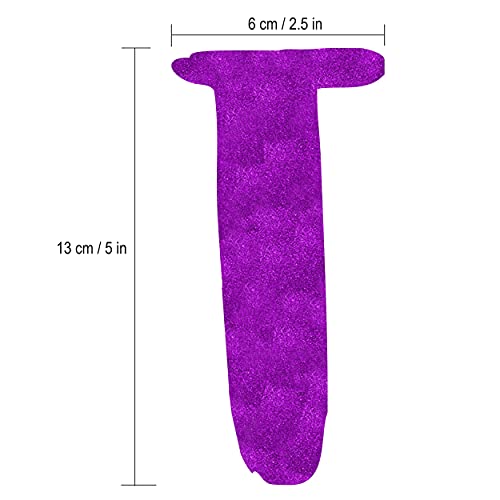 Festiko® The Legend Has Retired Purple Glitter Banner - Retirement Party Decorations, Supplies and Gifts - Image 3
