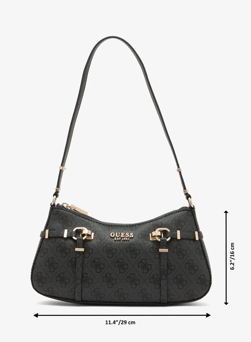 Guess  Leona Logo Shoulder Bag for Women | Best Price UAE