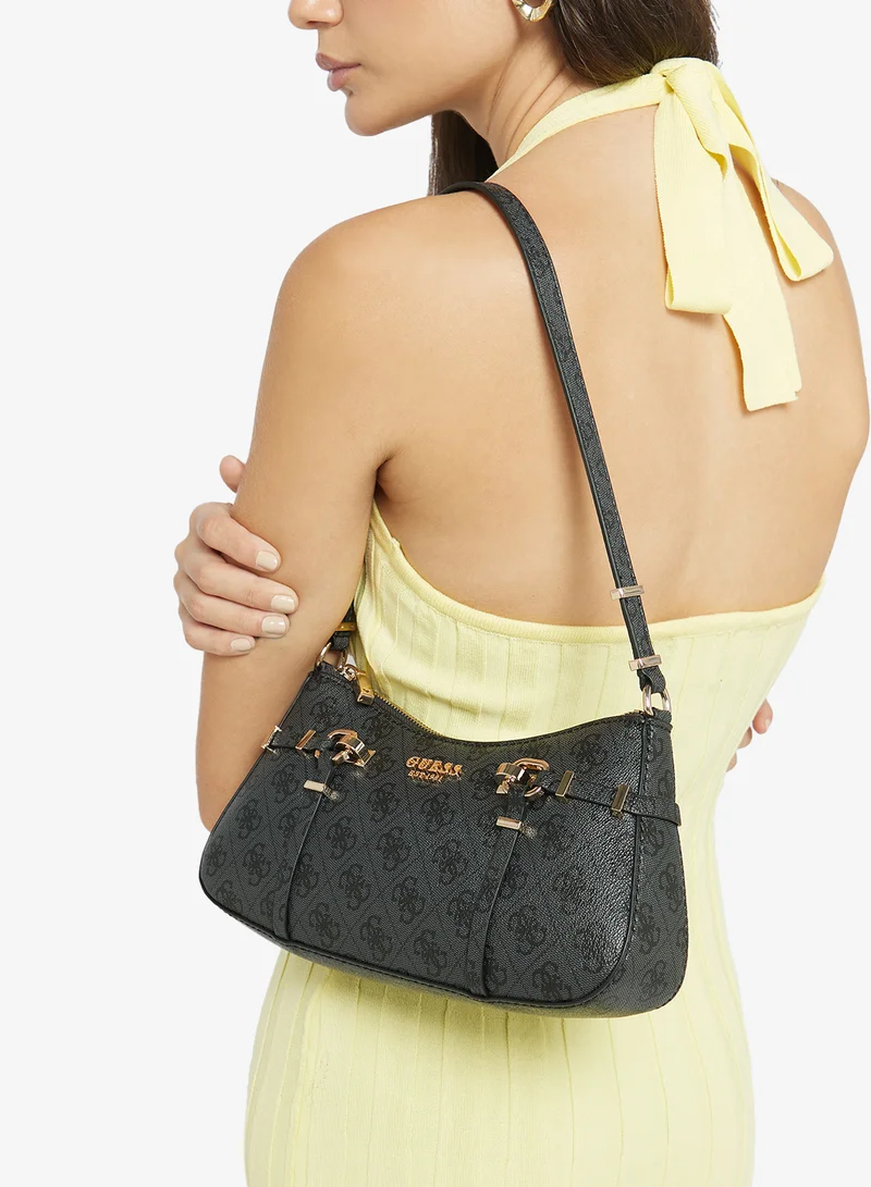 Guess  Leona Logo Shoulder Bag for Women | Best Price UAE