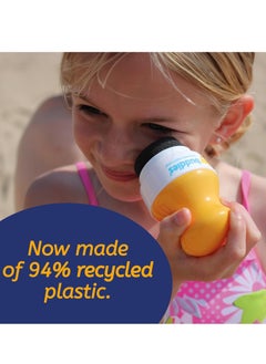 Solar Buddies Solar Buddies Sunscreen Applicator - Single Blue - Refillable Roll on Sponge Sunscreen, Suncream & Lotion Applicator For Kids, Adults & Families - Holds 3.4fl oz, Perfect Size for Travel  - Image 4