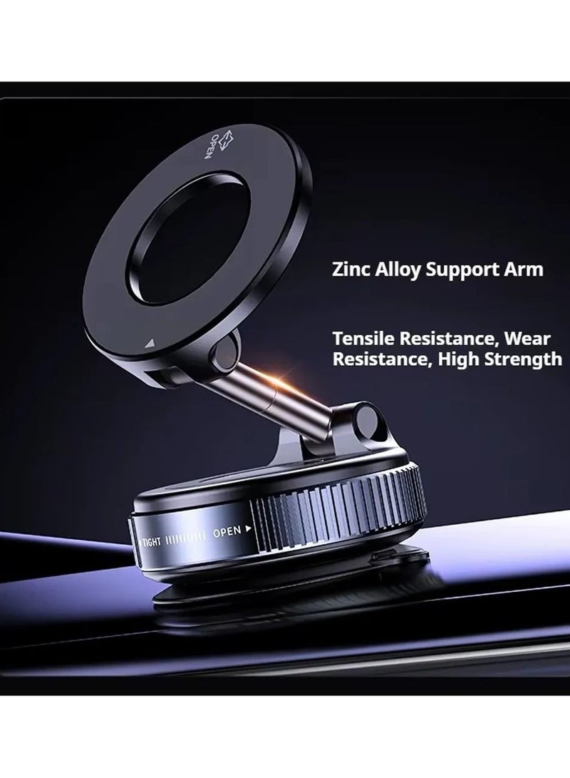 K007 Electric Vacuum Magnetic Suction Phone Holder, Universal Compatibility, Phone Mount for iPhone 16/15/14/13/12, Car/Mirror/Shower - Image 5