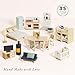 Le Toy Van  Wooden Dolls House Full Starter Furniture  Accessories Play Set for Dolls Houses  Girls or Boys Dolls House Furniture Sets  Suitable for Ages 3 - Image 4