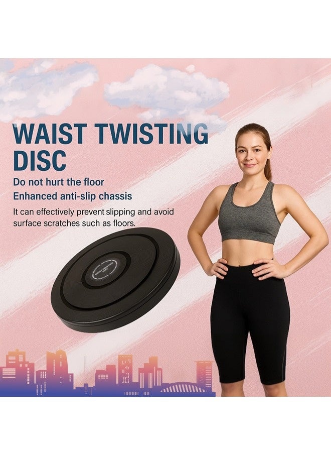 شيبشيب لوحة التواء الخصر - قرص تمرين لنحت الخصر وتمارين التخسيس، سطح تدليك للقدم غير قابل للانزلاق مع جزيئات، لوحة التواء عضلات البطن الأساسية، قرص دوار لتمارين الجذع وعضلات البطن - Image 4