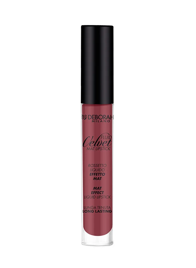 DEBORAH MILANO Fluid Velvet Mat Lipstick 28 Rose