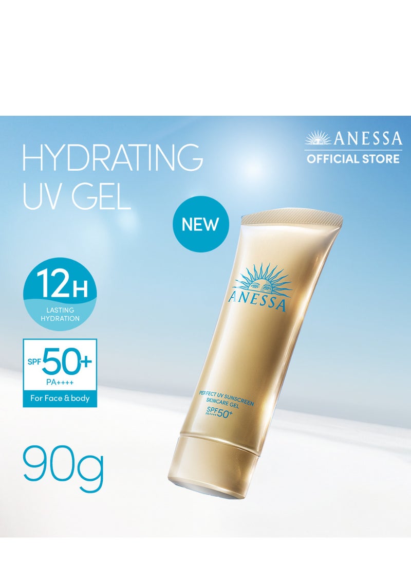 Anessa Perfect Uv Sunscreen Skincare Gel Spf50- 90g - Image 2