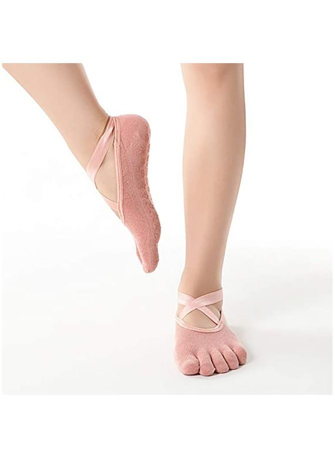Nariele Yoga Toe Socks Dress Cici With Toes - Image 4