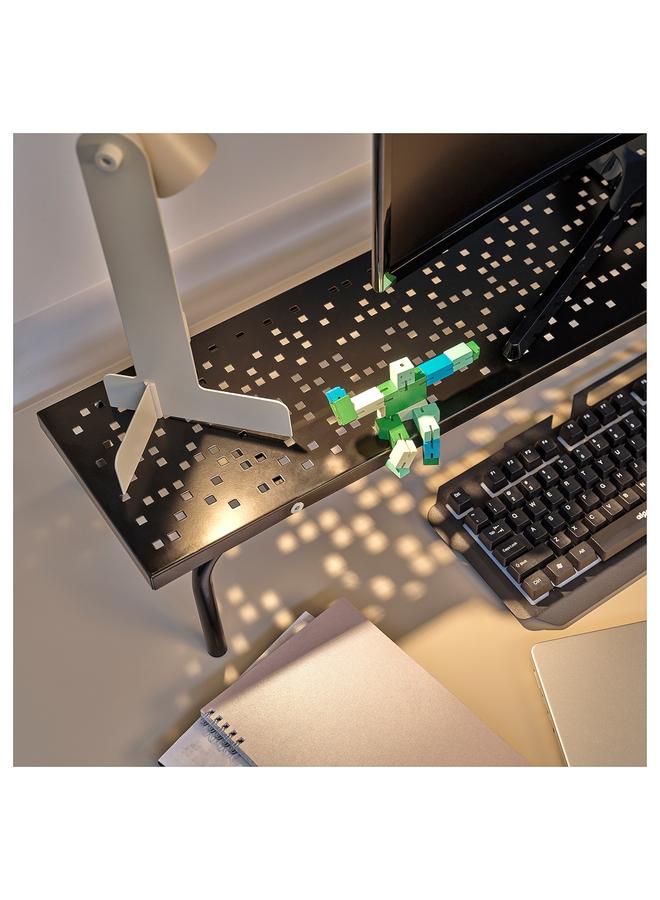 Zaboon Monitor Stand, Black, 97X19 Cm - Image 5