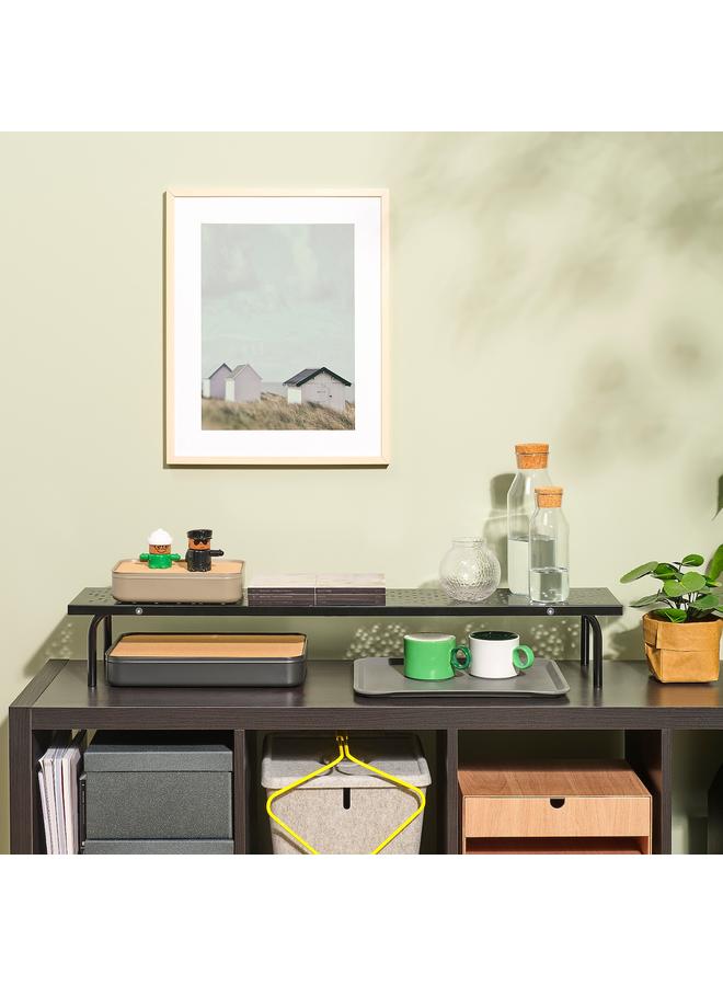 Zaboon Monitor Stand, Black, 97X19 Cm - Image 4