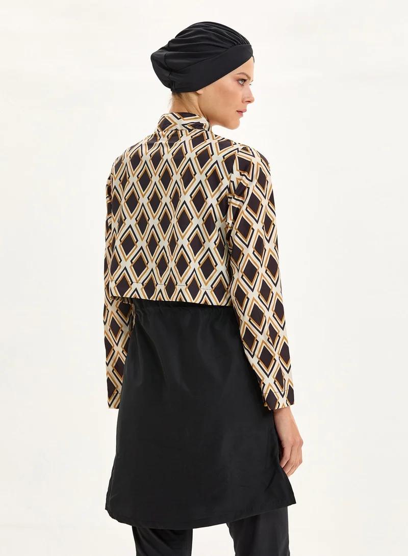 ريفاماري Zayna Burkini 4-Piece Modest Swimwear Set