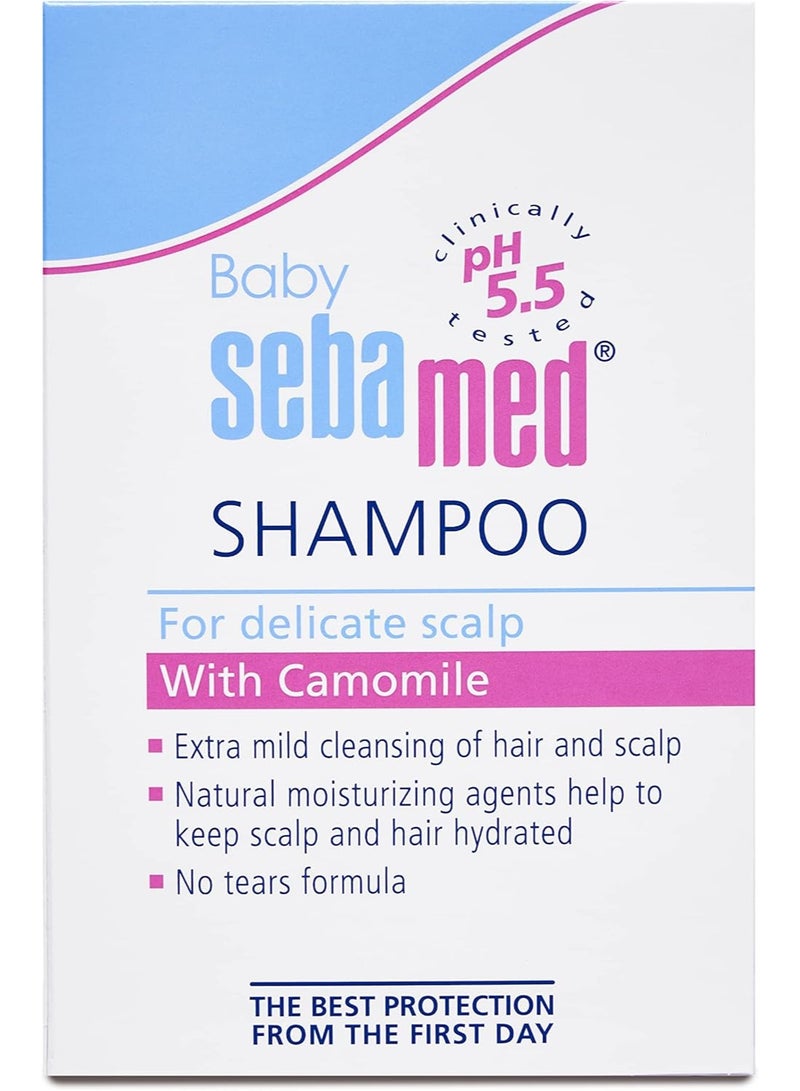 Sebamed Baby Ph 5.5 Clinically Tested Shampoo With Camomile For Delicate Scalp 150 ML - Image 2