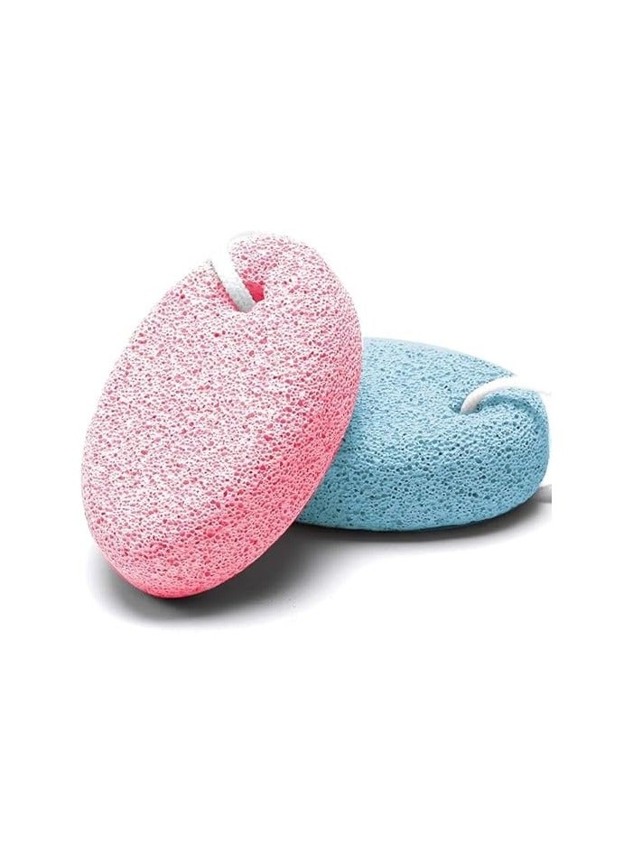 Natural Foot Stone - Pedicure Tools for Hard Skin Removal on Feet and Hands - Natural Exfoliation for Dead Skin Removal on Heels, Elbows and Hands - 1 Piece in Different Colors - Image 2