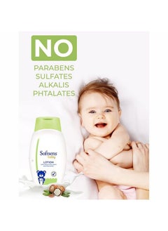 Softsens Baby Nourishing Lotion With Milk Cream & Shea Butter For Face & Body Moisturizer For Kids (200Ml X Pack Of 2 Green)  - Image 5