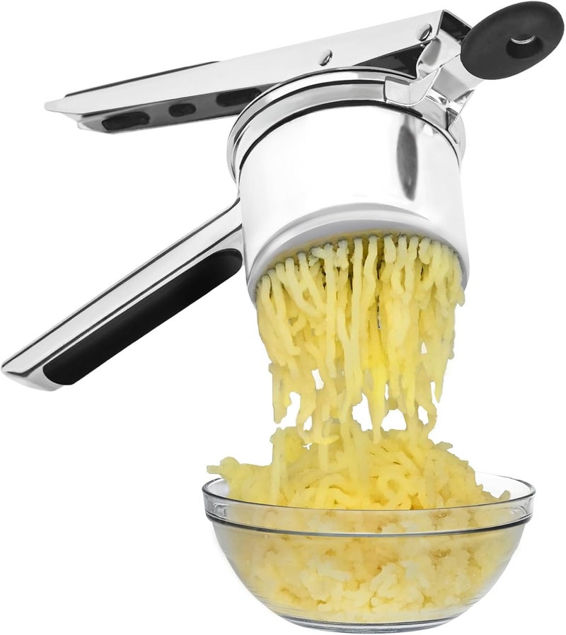 WildArtisan Large 15 oz Potato Ricer, Stainless Steel Potato Ricer for Making Mashed Potatoes, Easy to Clean and Dishwasher Safe, Suitable for Pumpkin, Sweet Potato, Baby Food - Image 1