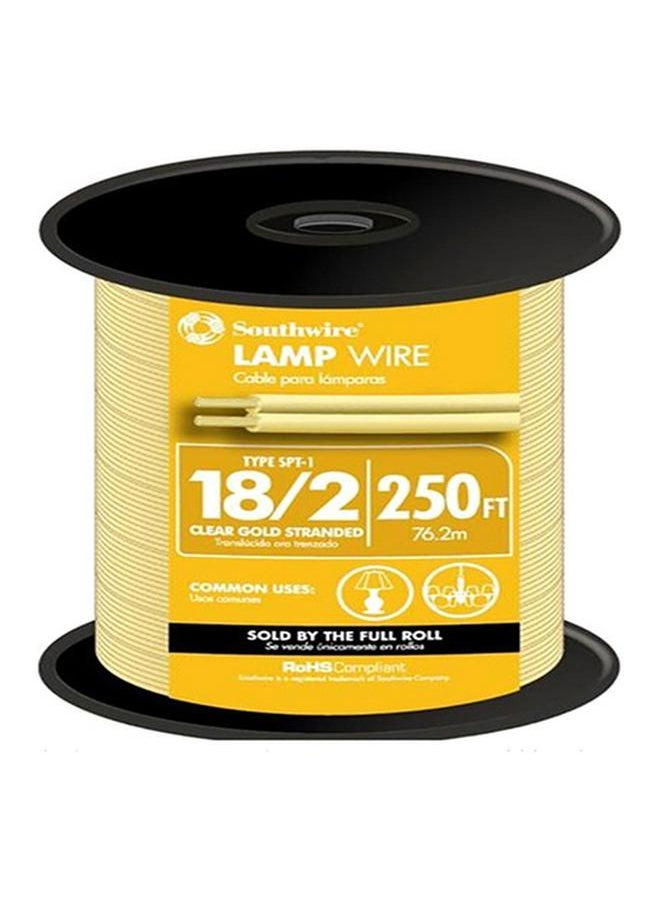 18/2 10-Amps Lamp Cord Gold 250ft (Sold per meter) - pzsku/Z47CC7B322BA8C909DD86Z/45/_/1735651806/1ebb5cc4-acd9-4ce7-8125-2528f4c506f1