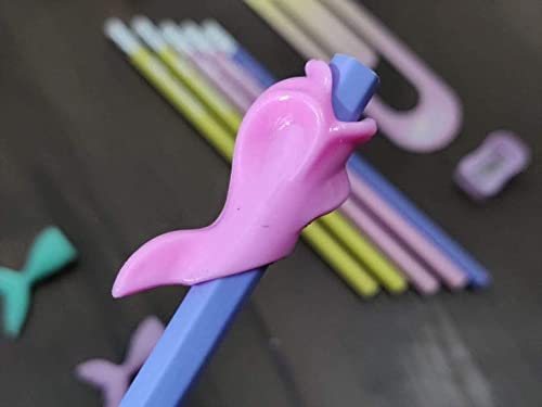 TEMSON Pencil Set for Kids - Pencil Set for Kids for School, Cute Cartoon Design Pencil Set, Graphite Groove Pencils Set, Pencil Set with Eraser Sharpener (Unicorn)(GP 8013-E) - Image 4